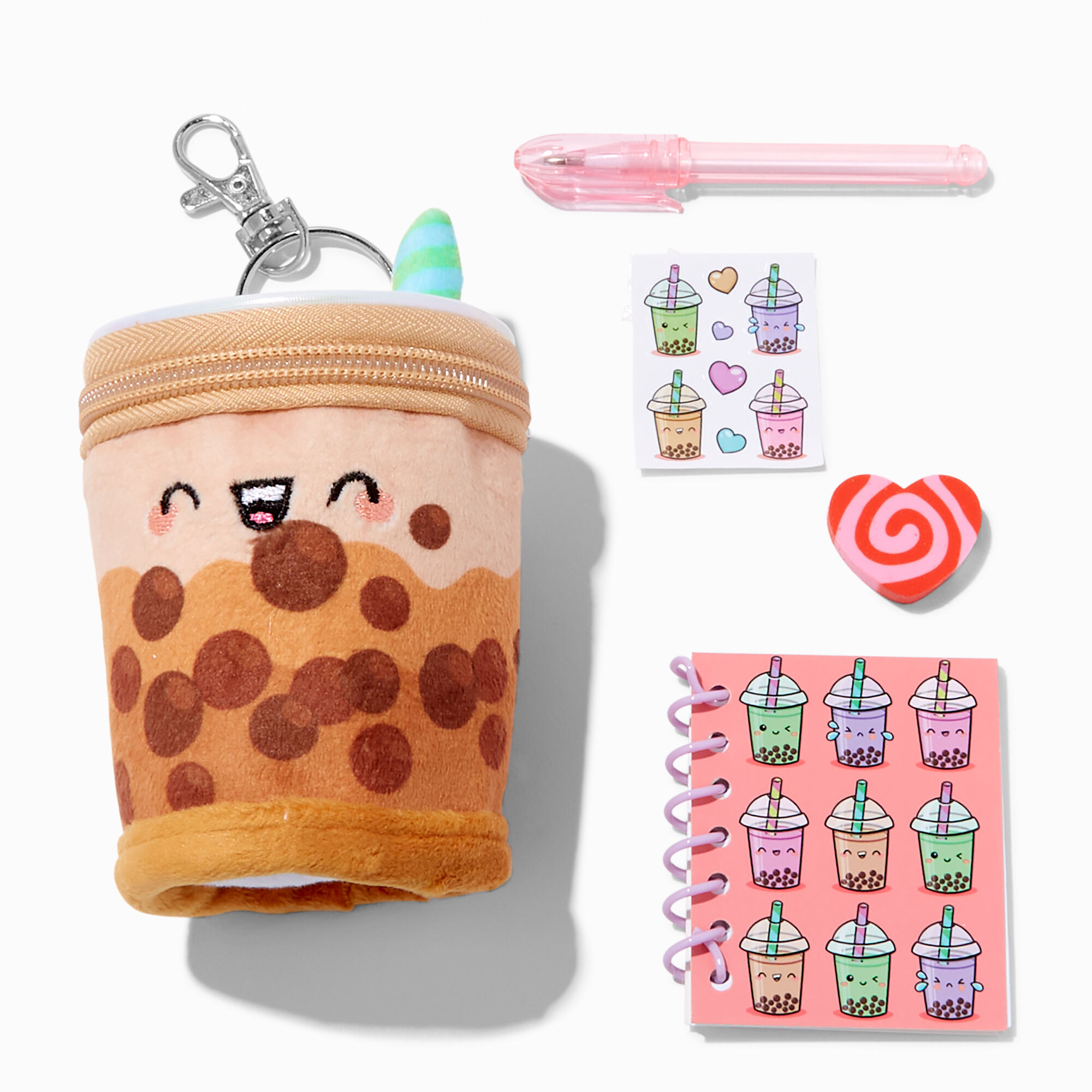 View Claires Boba Tea 4 Stationery Set information