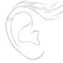 Rose Gold Triple Wire Band Ear Cuff,