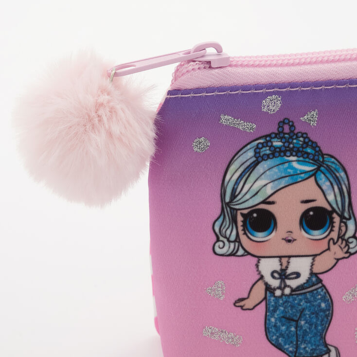 Trousse &agrave; crayons &agrave; rayures confiserie L.O.L Surprise!&trade; - Rose,