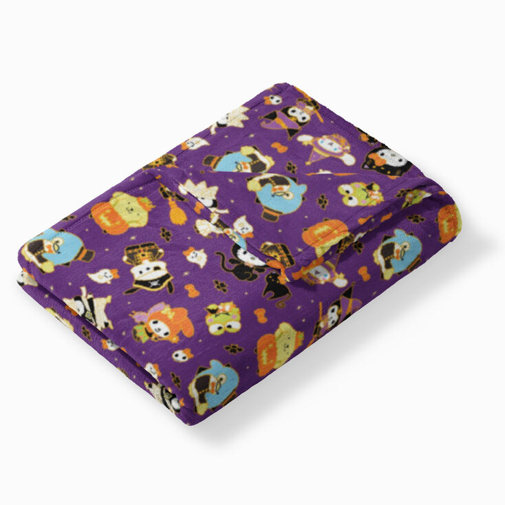 Hello Kitty&reg; And Friends Halloween Gold Silk Touch Throw &#40;ds&#41;,