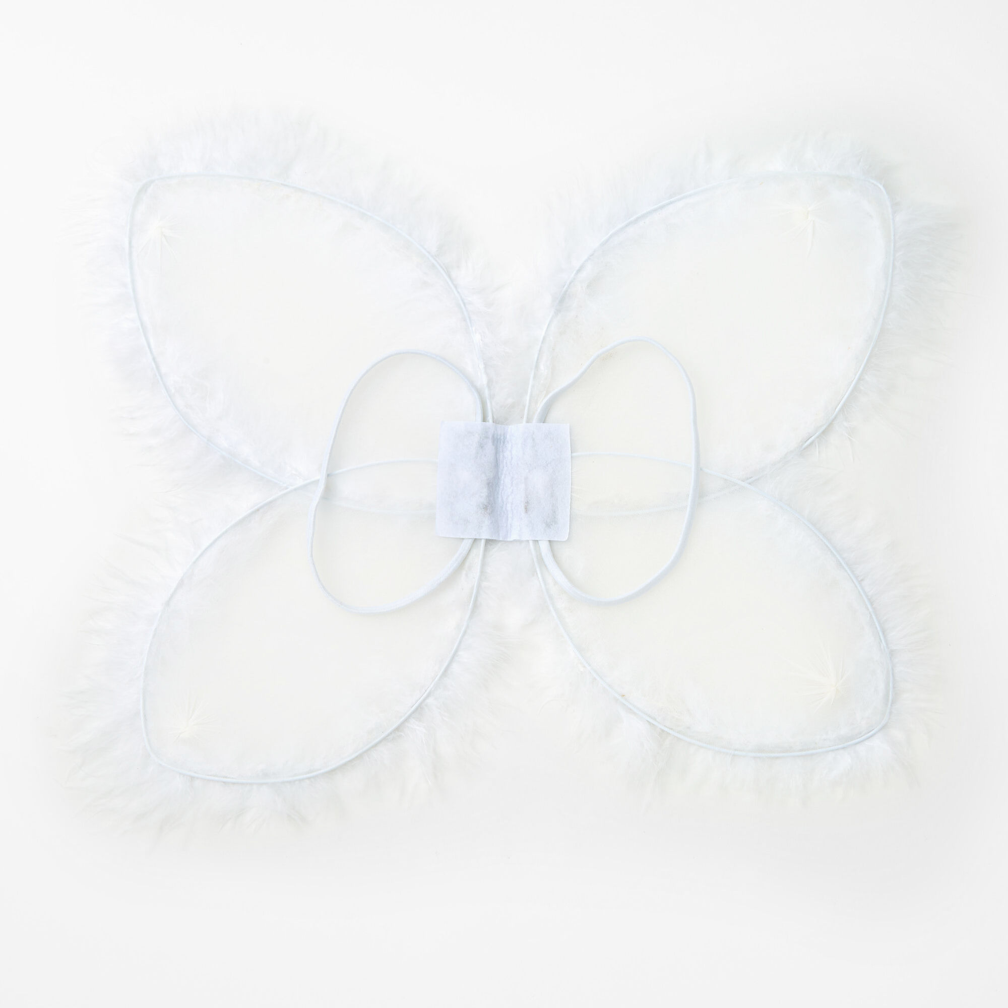 Claire's Club White Feather Nativity Wings,