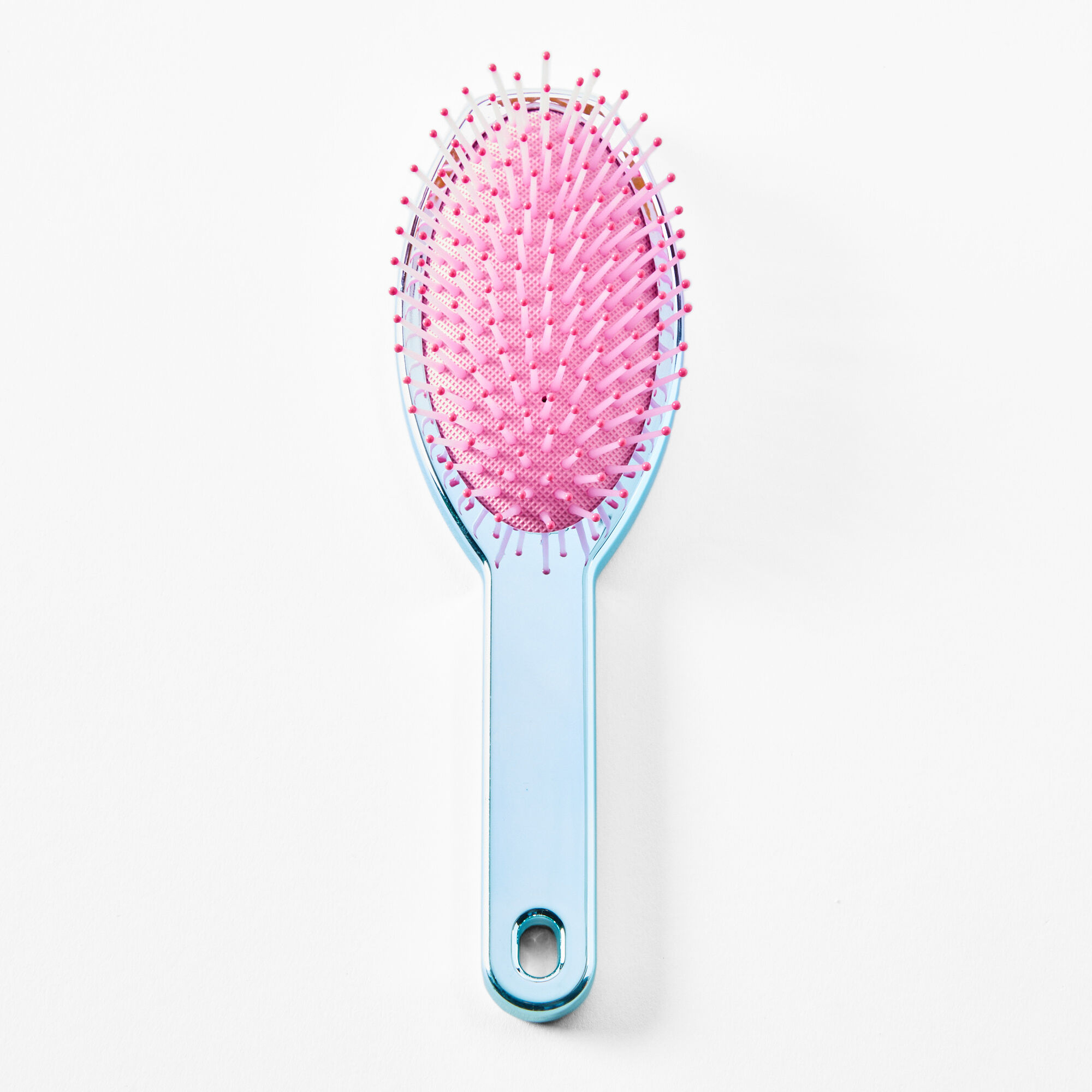 Initial Paddle Hair Brush - Blue, K,