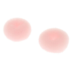 Mini Hair Doughnut Tools - Pink, 2 Pack,