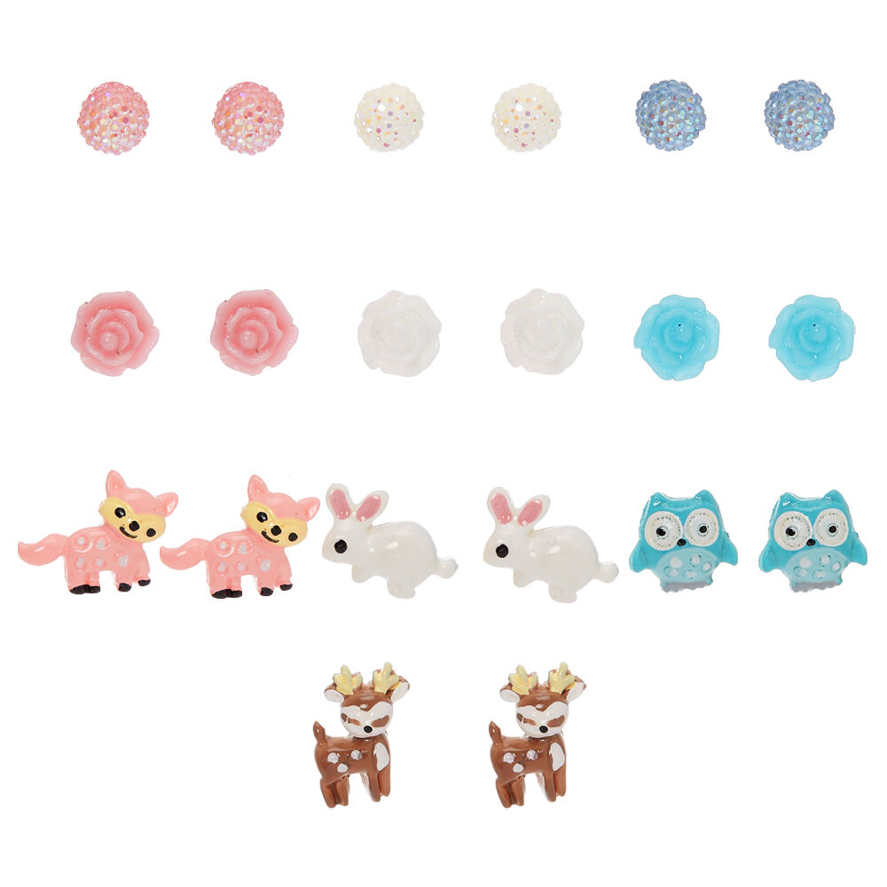 Claire's store animal earrings