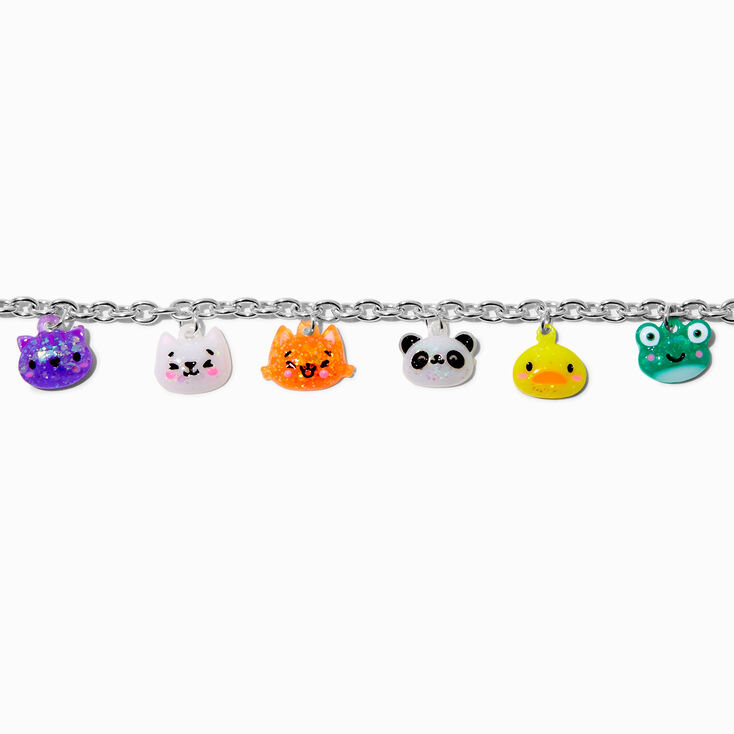 Glitter Animals Charm Bracelet,