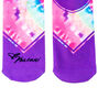 Kalani Hilliker Pretty Feet Tie-Dye Design Socks,