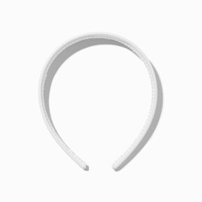 White Wide Headband,