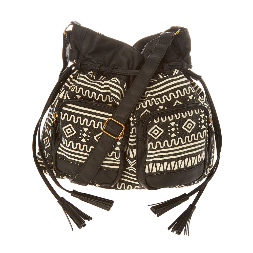 aztec print bag