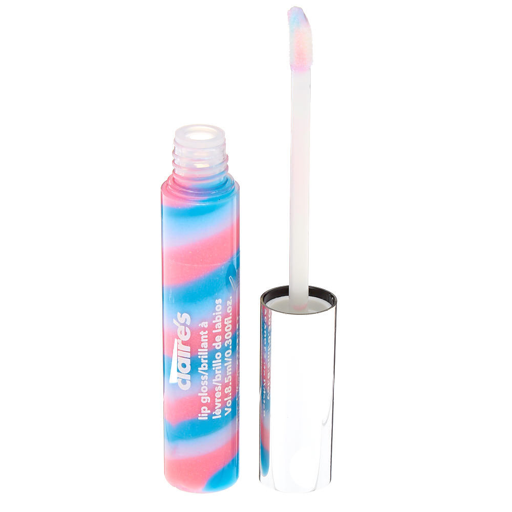 Swirl Lip Gloss Tube - Blue Raspberry,