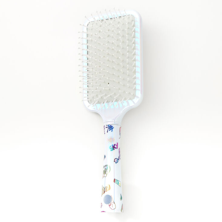 Brosse &agrave; cheveux plate holographique Sky Brown&trade;,