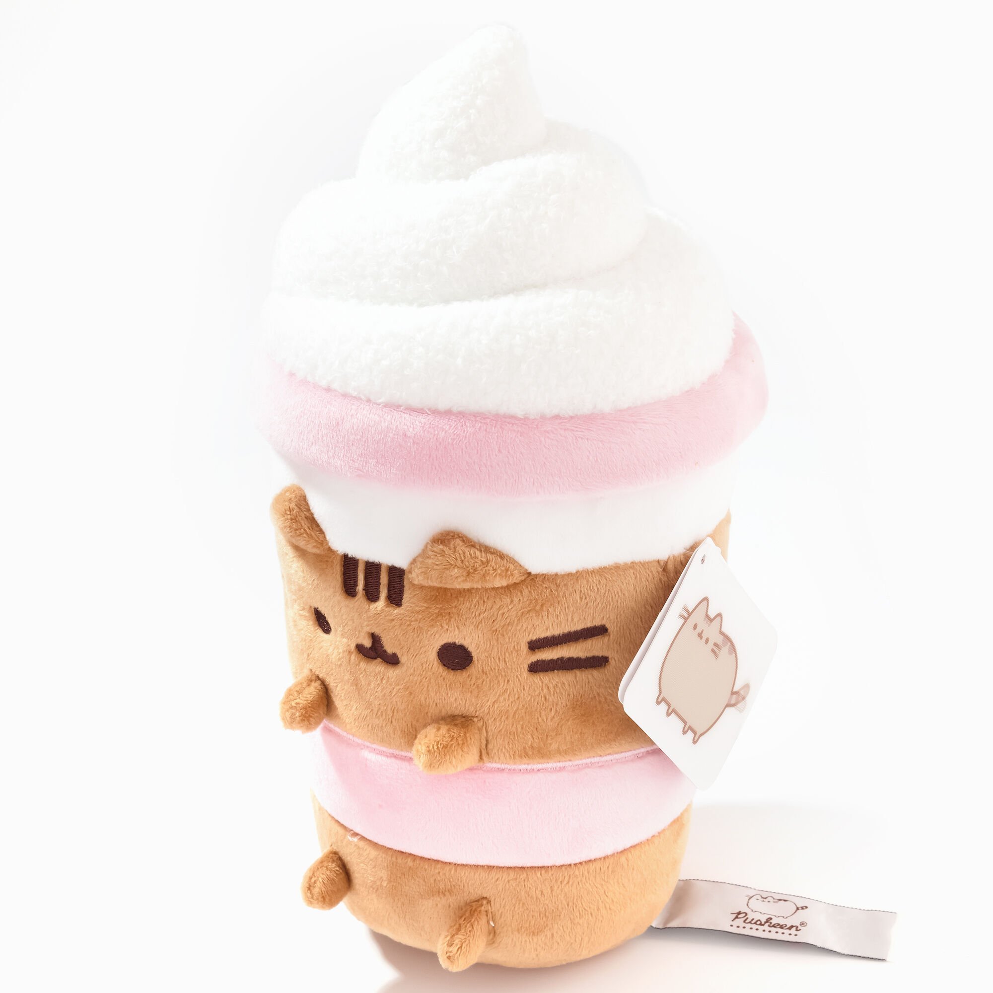 View Claires Pusheen 95 Iced Coffee Soft Toy information