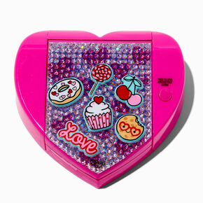 Claire&#39;s Club Sweets Heart Mechanical Bling Lip Gloss Set,