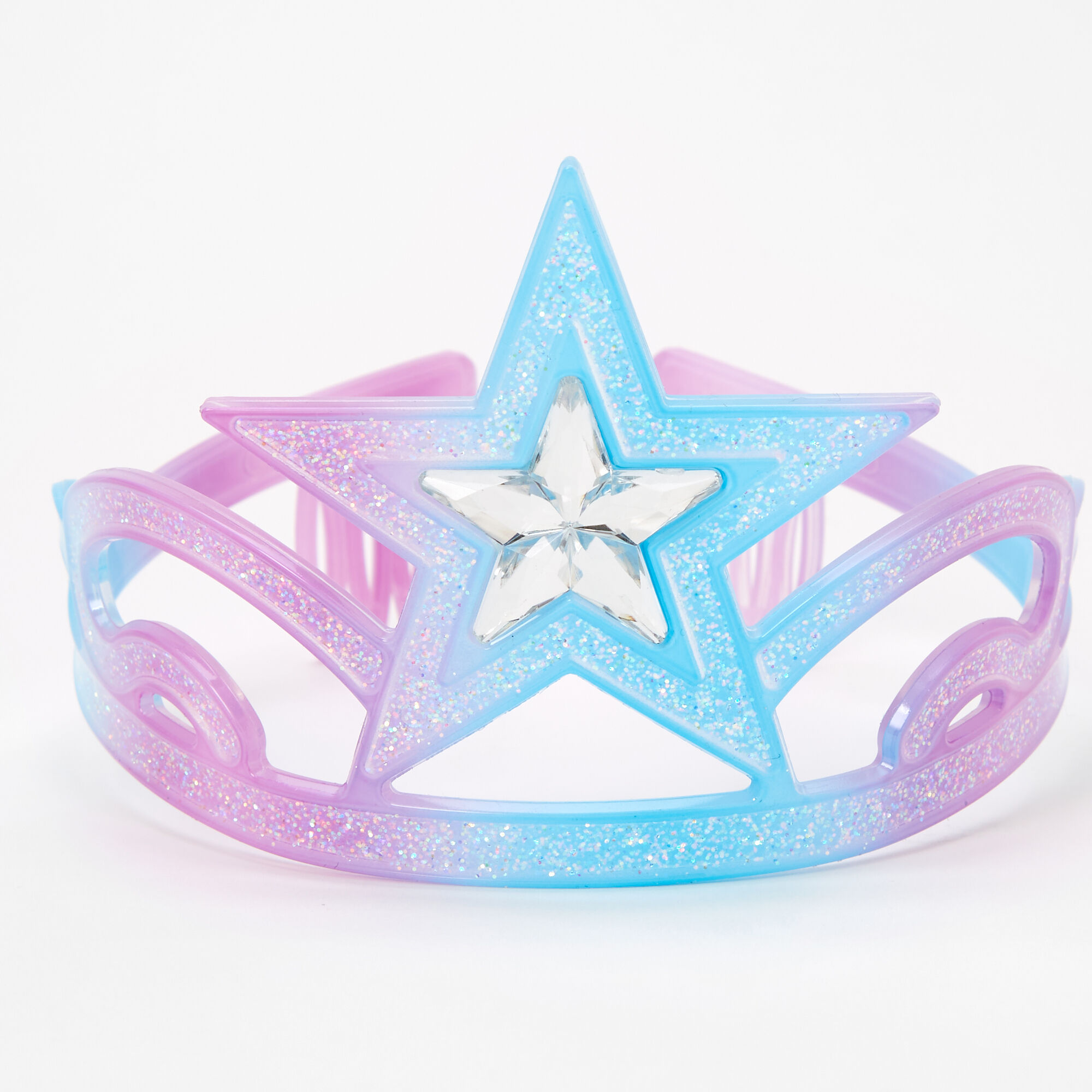 Claire's Club Pastel Crown - Purple,