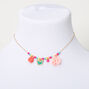 Claire&#39;s Club Roses &amp; Butterflies Rainbow Beaded Jewelry Set - 3 Pack,