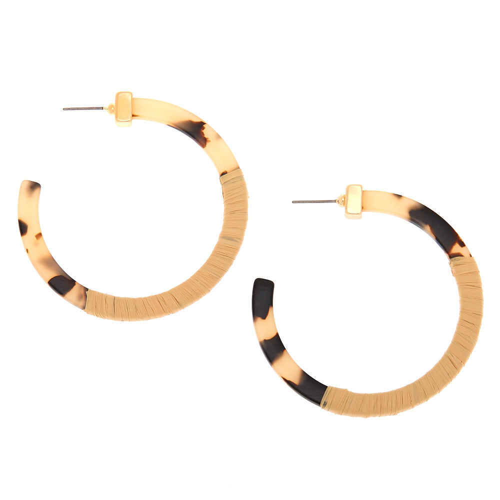 Tortoiseshell discount earrings hoop