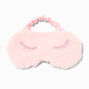 Blush Metallic Eyelash Furry Sleeping Mask,