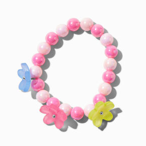 Claire&#39;s Club Flower Pink Beaded Jewelry Set - 2 Pack,