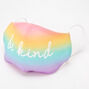 Cotton Be Kind Rainbow Face Mask - Adult,