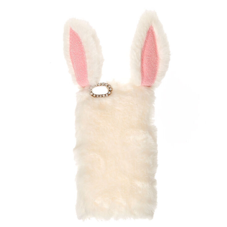 White Faux Fur Bunny iPod® Touch 5/6 Case | Claire's