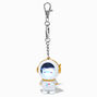 Light-Up Astronaut Cat Game Keychain,