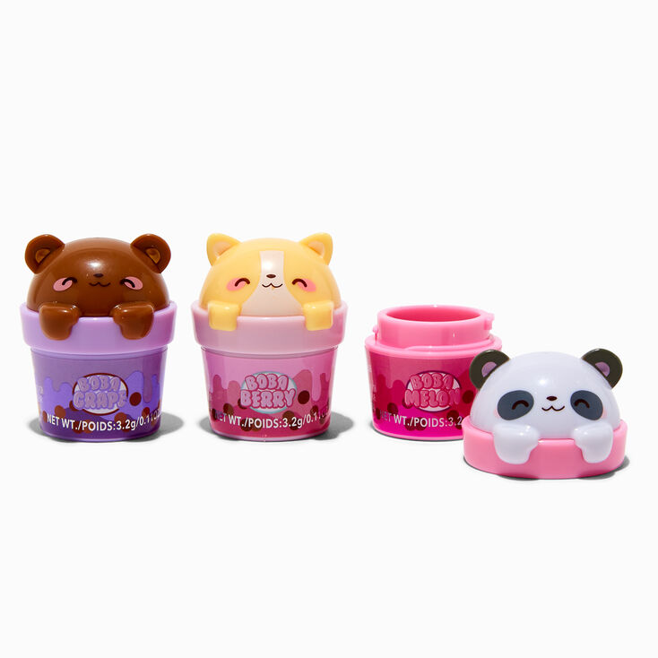 Critter Boba Lip Balm Set - 3 Pack,