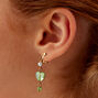 Pink Checkered Heart Clip-On Earrings - 3 Pack,