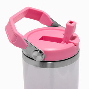 Pink Sparkle Stainless Steel Water Bottle,