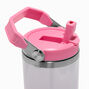 Pink Sparkle Stainless Steel Water Bottle,