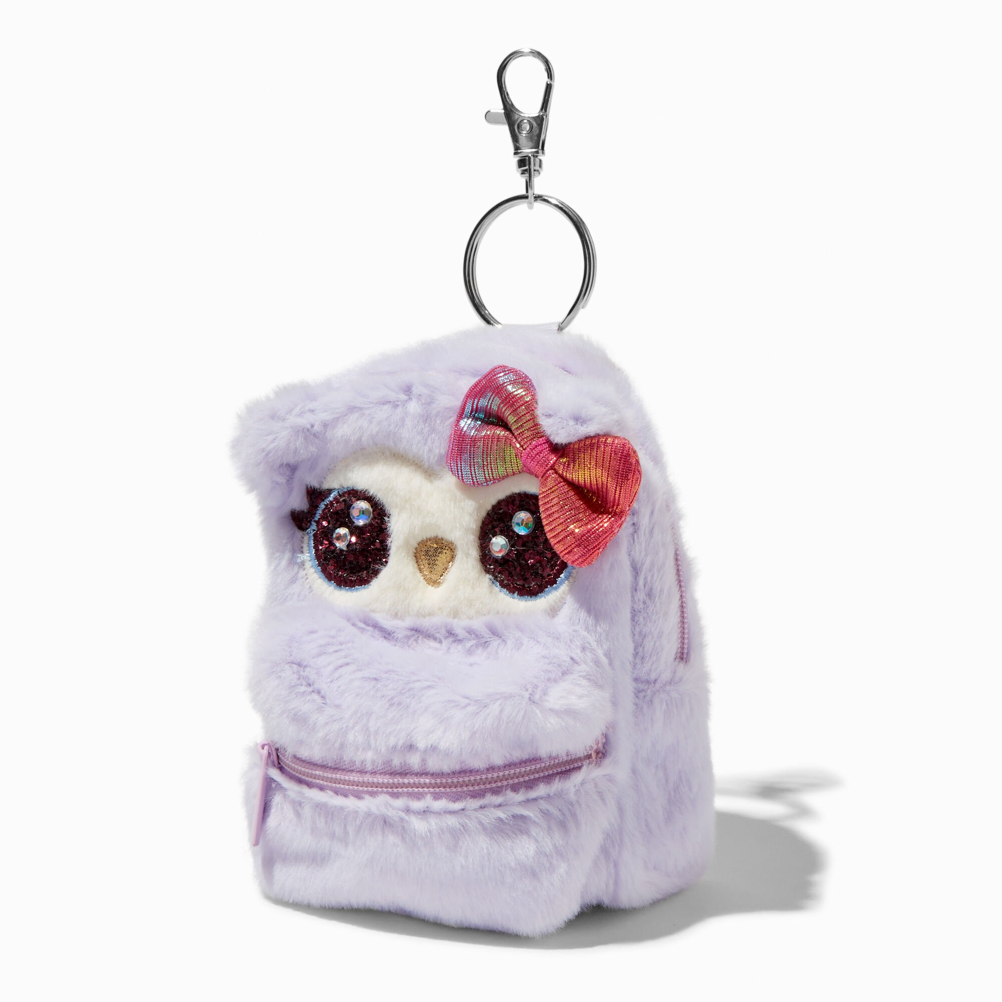 Purple Owl 4'' Backpack Stationery Set,