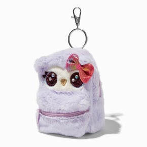 Purple Owl 4&#39;&#39; Backpack Stationery Set,