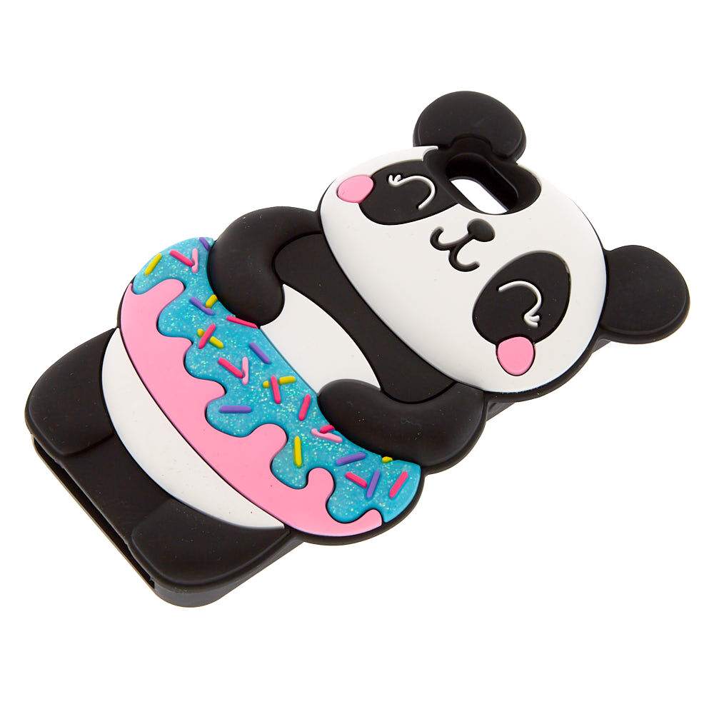 Sweetimals Pandonut Float Phone Case - Black,