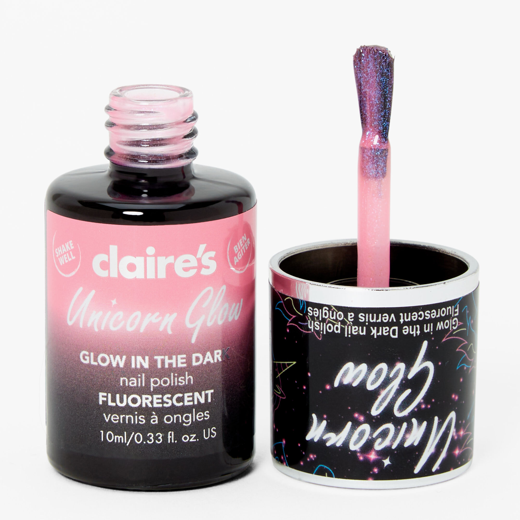 Claire's glow in hot sale the dark nail polish