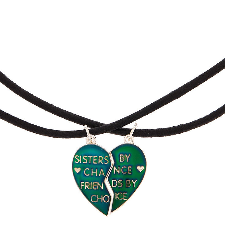 Sisters Mood Chance &amp; Choice Pendant Necklaces - 2 Pack,