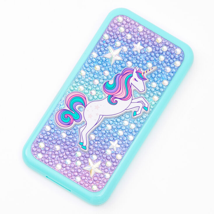 Kit de maquillage smartphone licorne - Vert menthe,