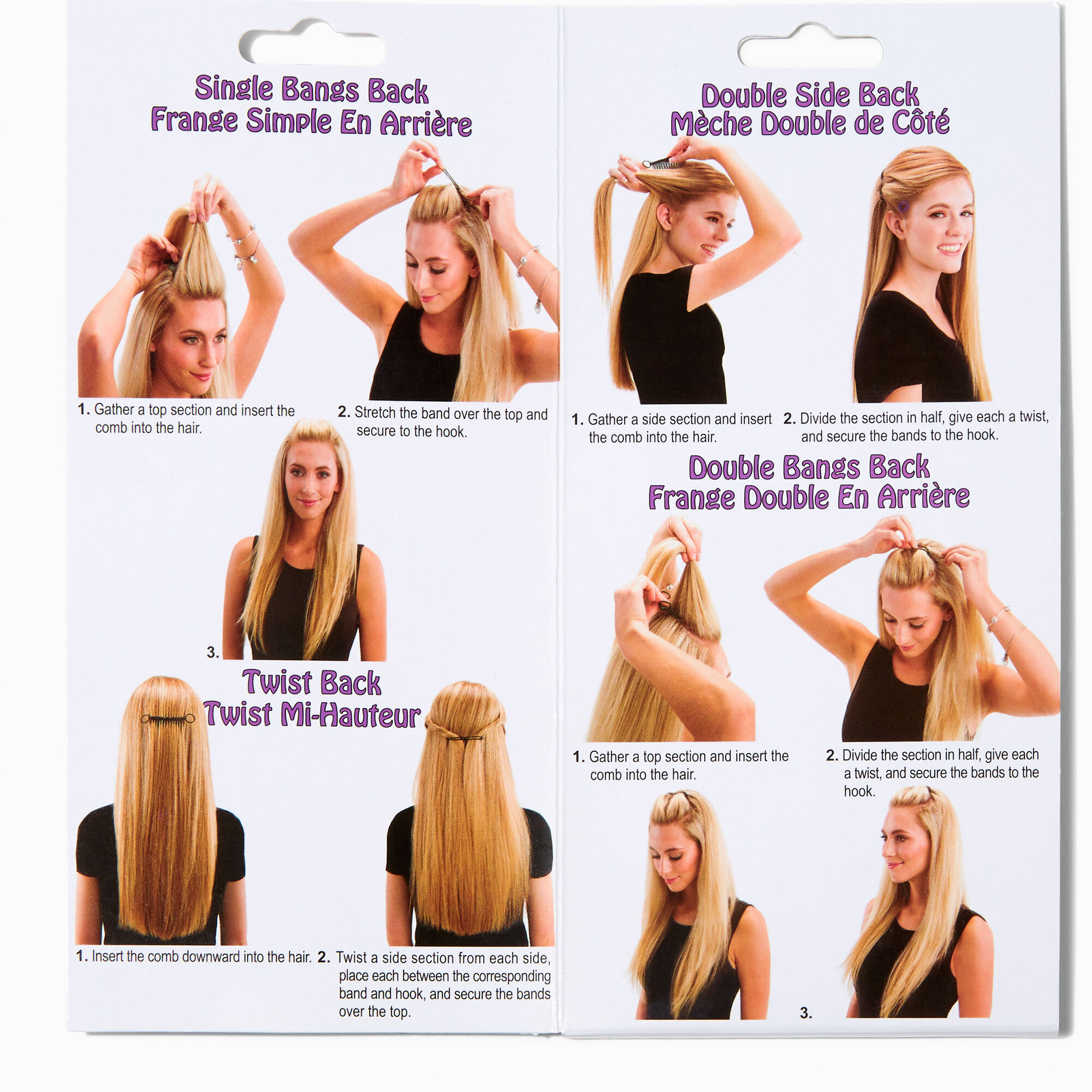 brown hair combs