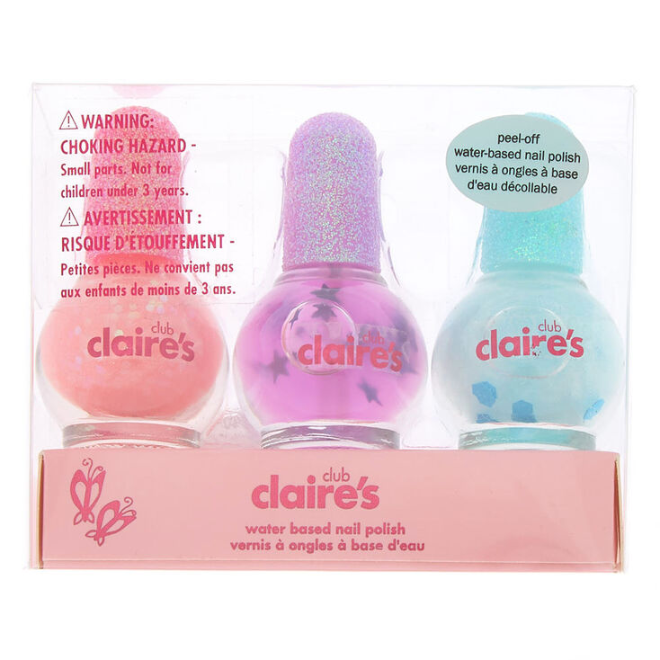 Claire&#39;s Club Mini Mystical Nail Polish Set - 3 Pack,