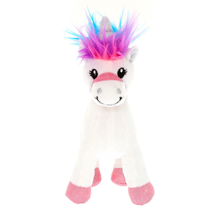 Claire&#39;s Club Small Starbright the Magical Unicorn Soft Toy,