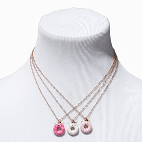 6 Pcs Cute Necklaces for Teen Girls - Adorable Pastel Crystal Girls Jewelry  