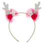 Claire&#39;s Club Deer Antlers Headband - Pink,
