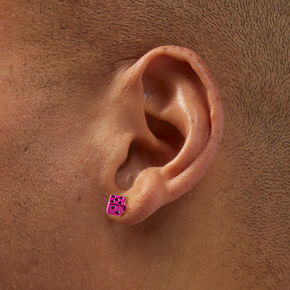 Dice Stud Earrings - 3 Pack,