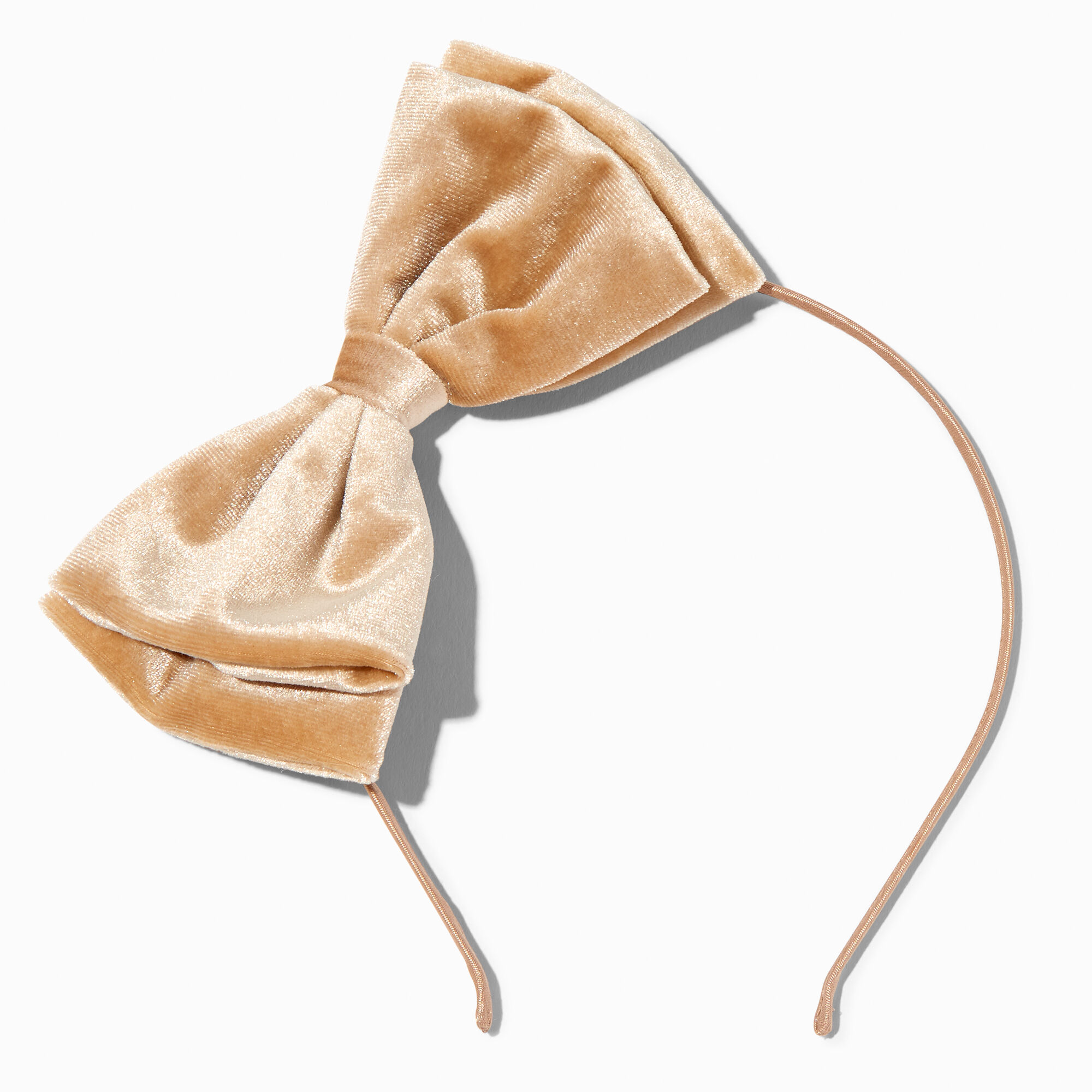 Claire's Girl's Wood Grain Comb Headband Brown 