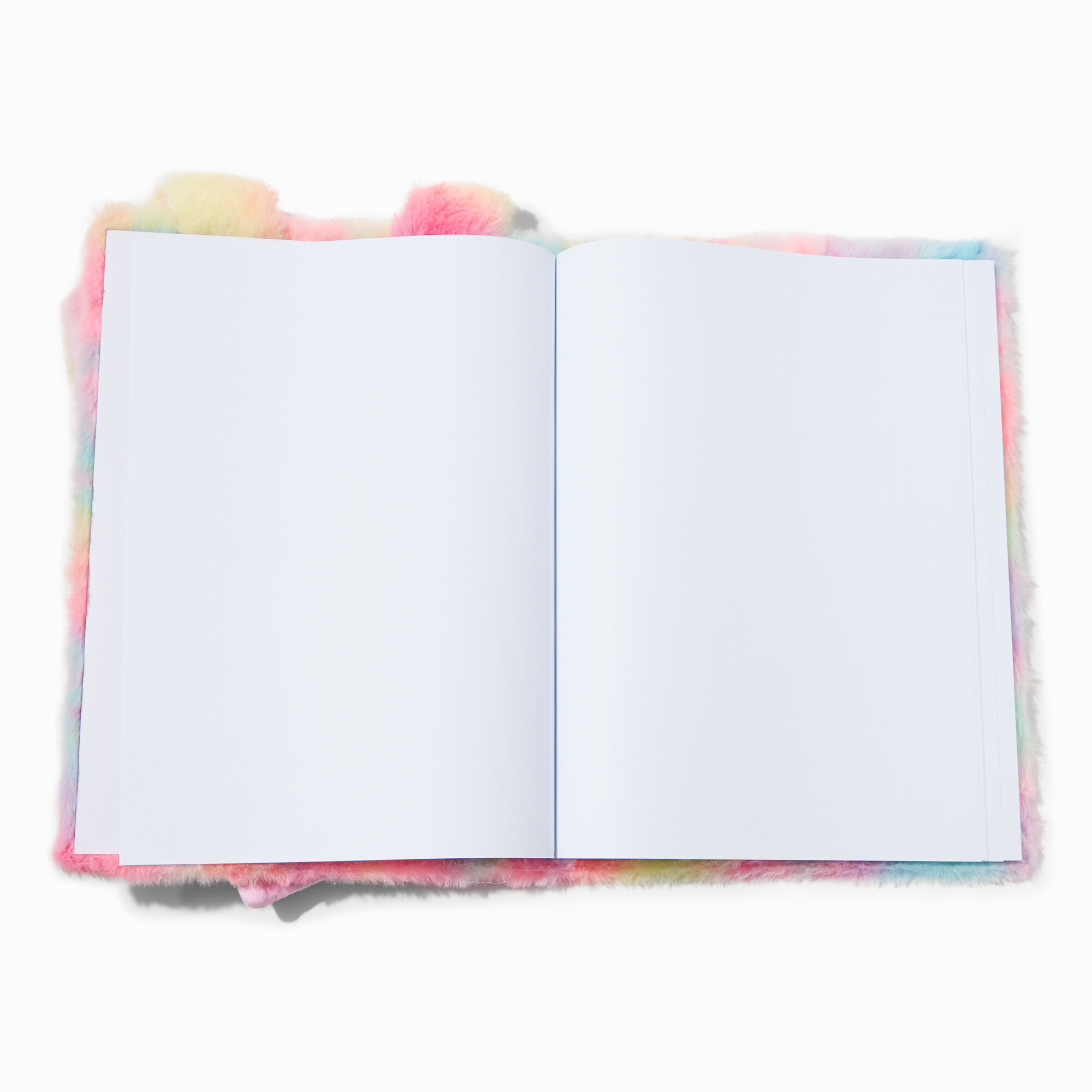 Carnet à dessin cookies chien arc-en-ciel pastel,