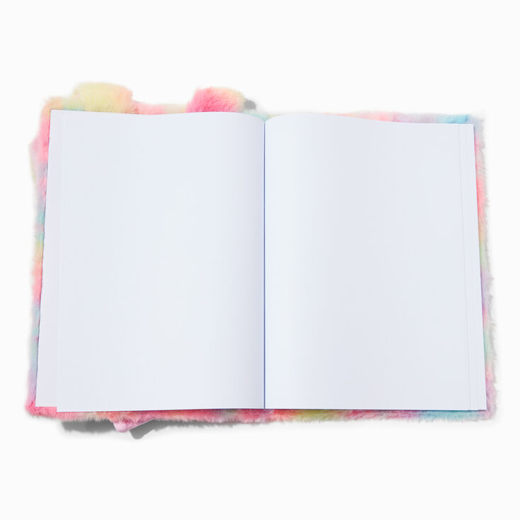 Carnet &agrave; dessin cookies chien arc-en-ciel pastel,
