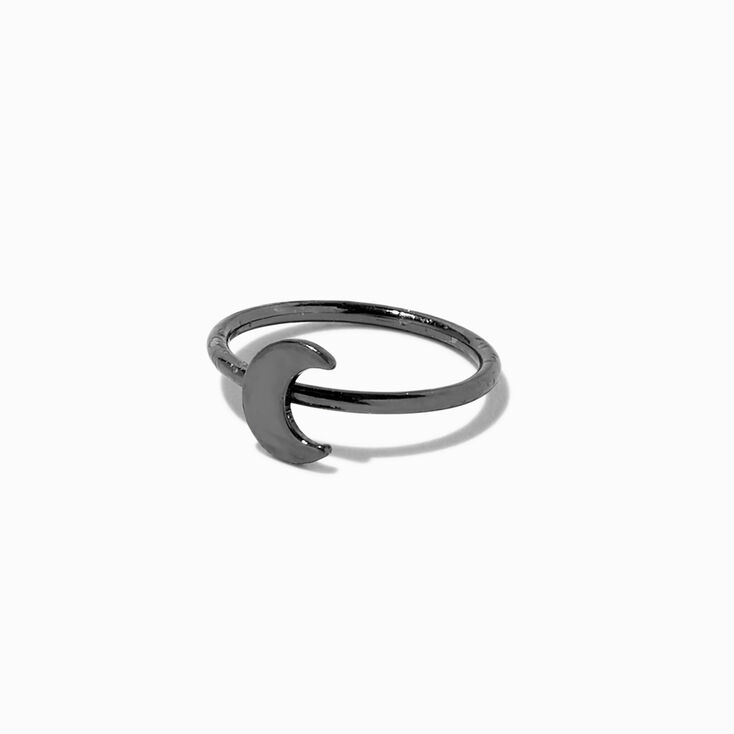 Mixed Metal Crescent Moon Midi Rings - 3 Pack,