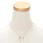 Mixed Metal Best Friends Key Pendant Necklaces - 2 Pack,