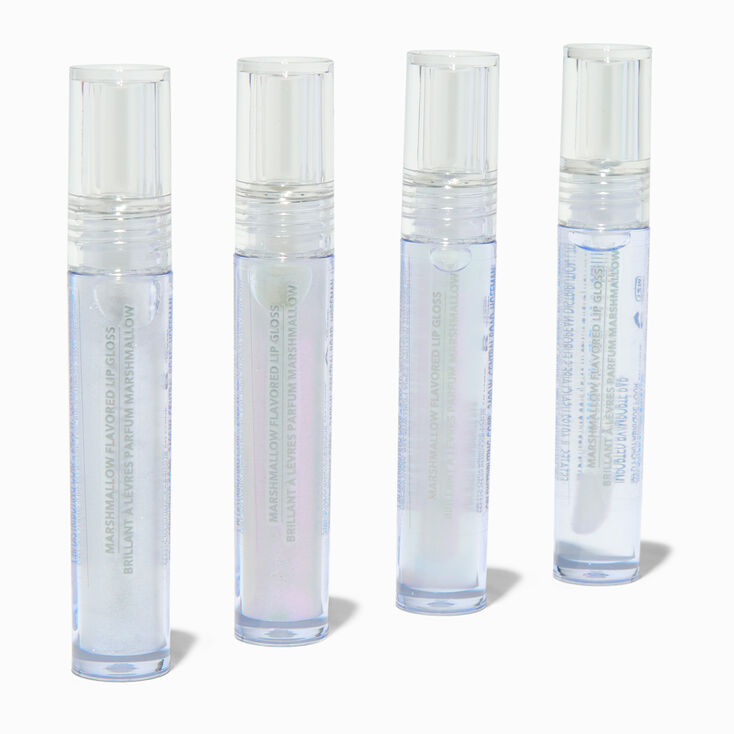 Marshmallow Glazed Lip Gloss Set - 4 Pack,