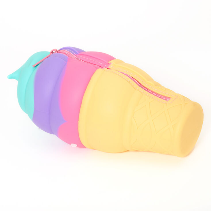 Claire's Trousse à crayons en silicone glace