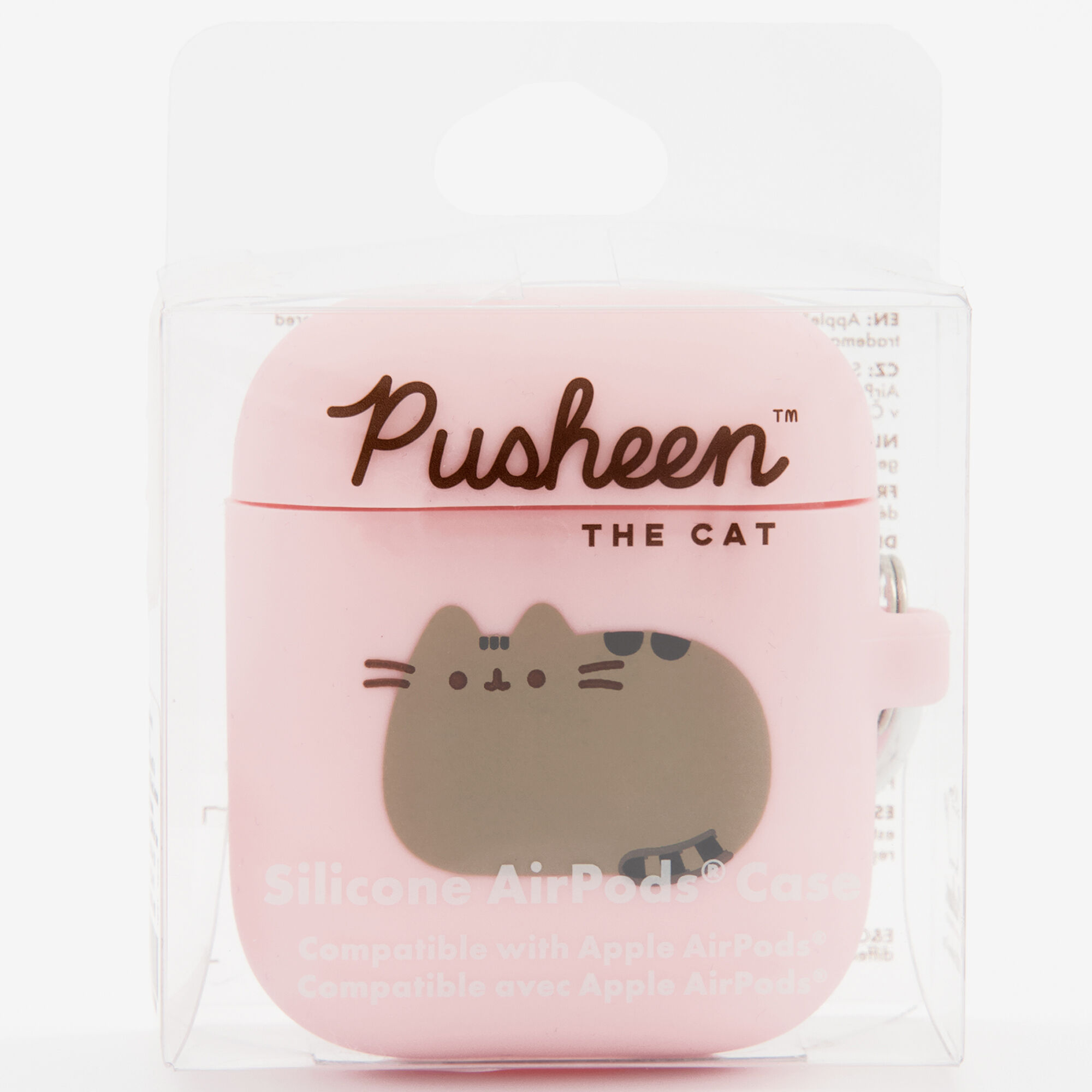 Claire's Étui pour écouteurs en silicone Pusheen® - Compatible avec les AirPods® de Apple