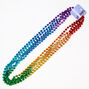 Rainbow Beaded Necklace Set - 5 Pack,