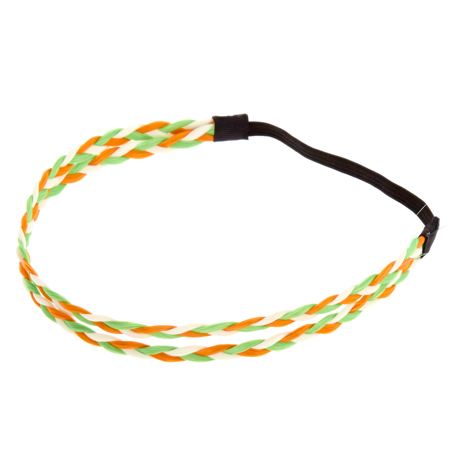St. Patrick's Day Dual Braids Headwrap,